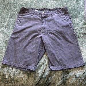 Plaid Chino Short